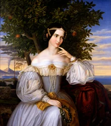 Heiratsporträt von Charlotte de Rothschild